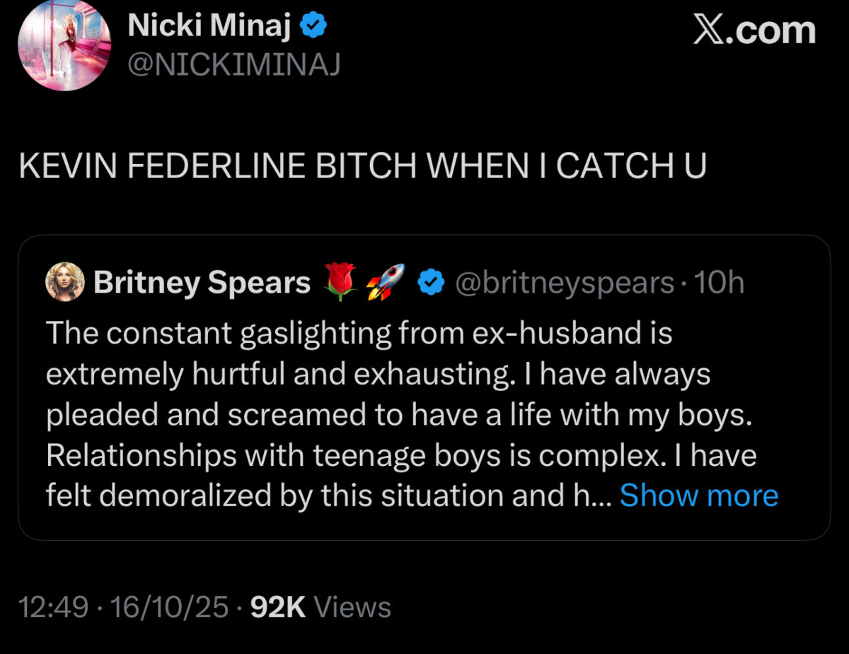 Nicki Minaj unleashes fury on Britney Spears’ ex after shocking memoir